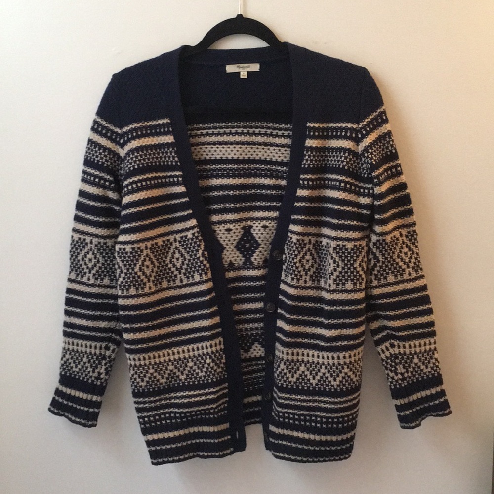 Fair isle cardigan